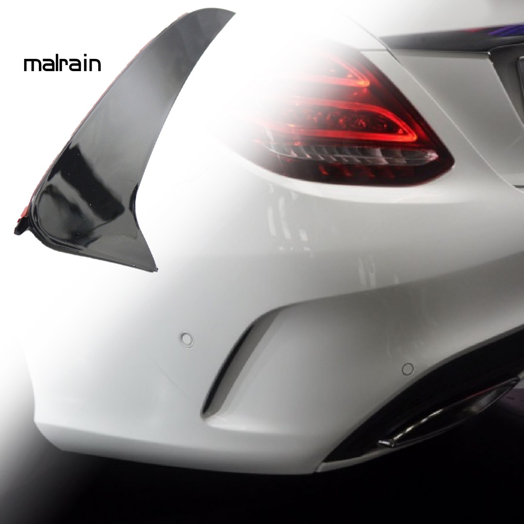 Bộ 2 Ốp Lỗ Thông Khí Chống Trầy Xước Cách Nhiệt Màu Đen Sáng Cho Mercedes-Benz W205 C Class 15-18