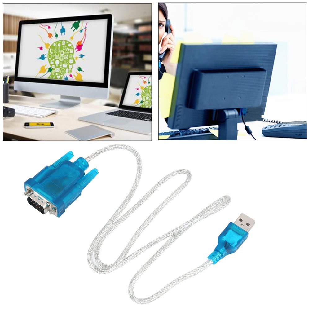 Usb 2.0 To Serial Rs232 Db9 9 Pin Adapter Cable Pda Cord  Converter Fully Compliant With [Q/15]