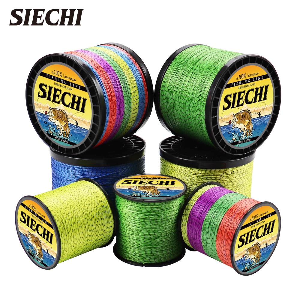 Cuộn Dây Câu Cá Bện 8 Sợi 100% PE Dài 300M