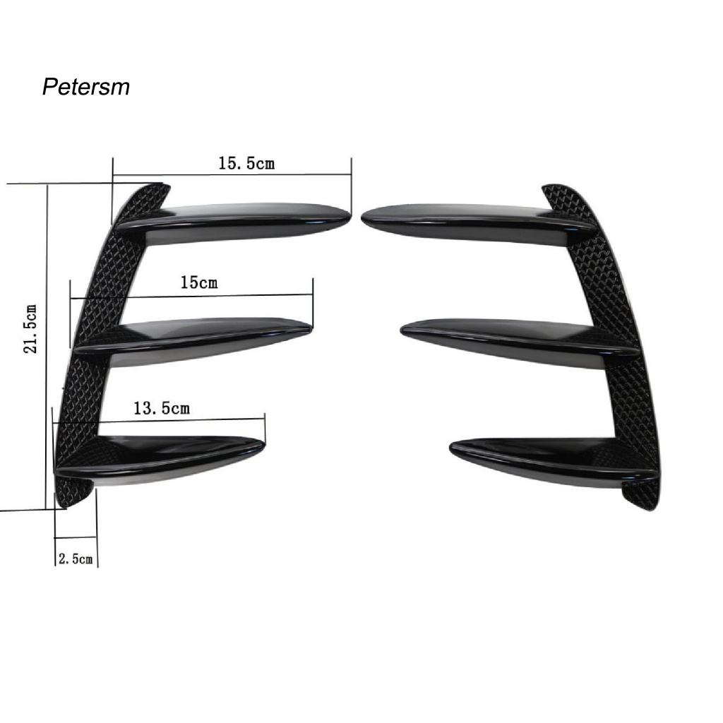 Bộ 2 Tấm Chắn Bằng Nhựa PP Chống Trầy Cho Xe Hơi Mercedes-Benz W176 A200 A250 A260 A45 AMG