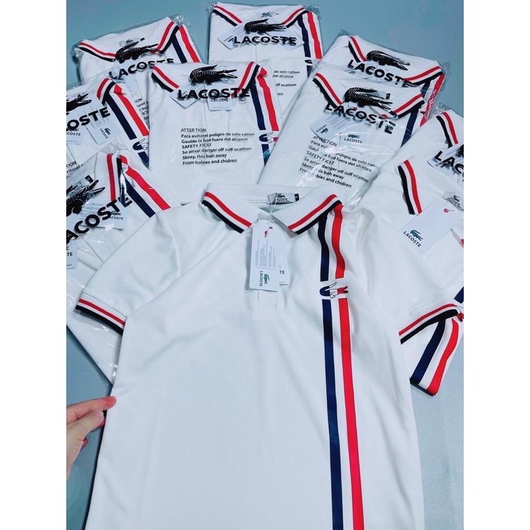 [Hàng Quảng Châu]SP489 Áo polo nữ 2 sọc trẻ trung Giống ảnh 100%