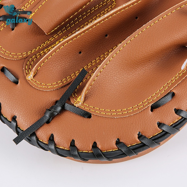 Galaxy Găng Tay Bóng Chày Bằng Nhựa Pvc Dày Dặn Mềm Mại Chuyên Dụng Cho Thanh Thiếu Niên