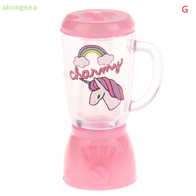 Abongsea Mô Hình Máy Ép Nước Trái Cây Tỉ Lệ 1: 12 Trang Trí Nhà Búp Bê