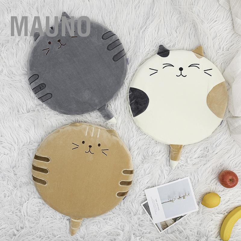 Mauno Cartoon Futon Mat Đàn hồi Làm đầy Fluffy Thoáng khí Thuốc nhuộm Đệm tròn cho Phòng khách