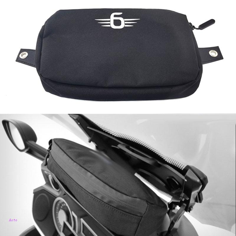 Aoto Túi Đựng Đồ Chống Thấm Nước Bằng Nylon Gắn Tay Lái Xe Máy