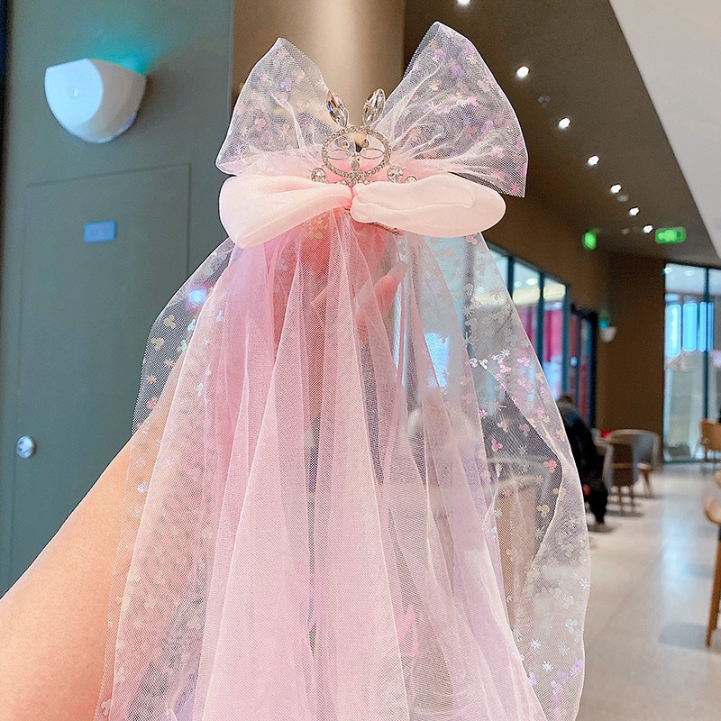 Kẹp Tóc Hình Vương Miện Công Chúa Piaosha Dễ Thương Phong Cách Hàn Quốc Cho Bé Gái