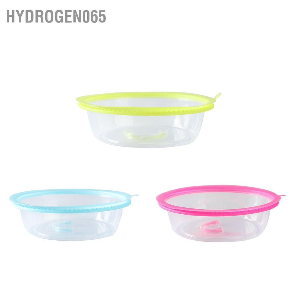 Hydrogen065 Lò vi sóng làm nóng Niêm phong Bìa PP trong suốt Tấm giữ nhiệt độ có thể xếp chồng lên nhau Phục vụ cho nhà bếp