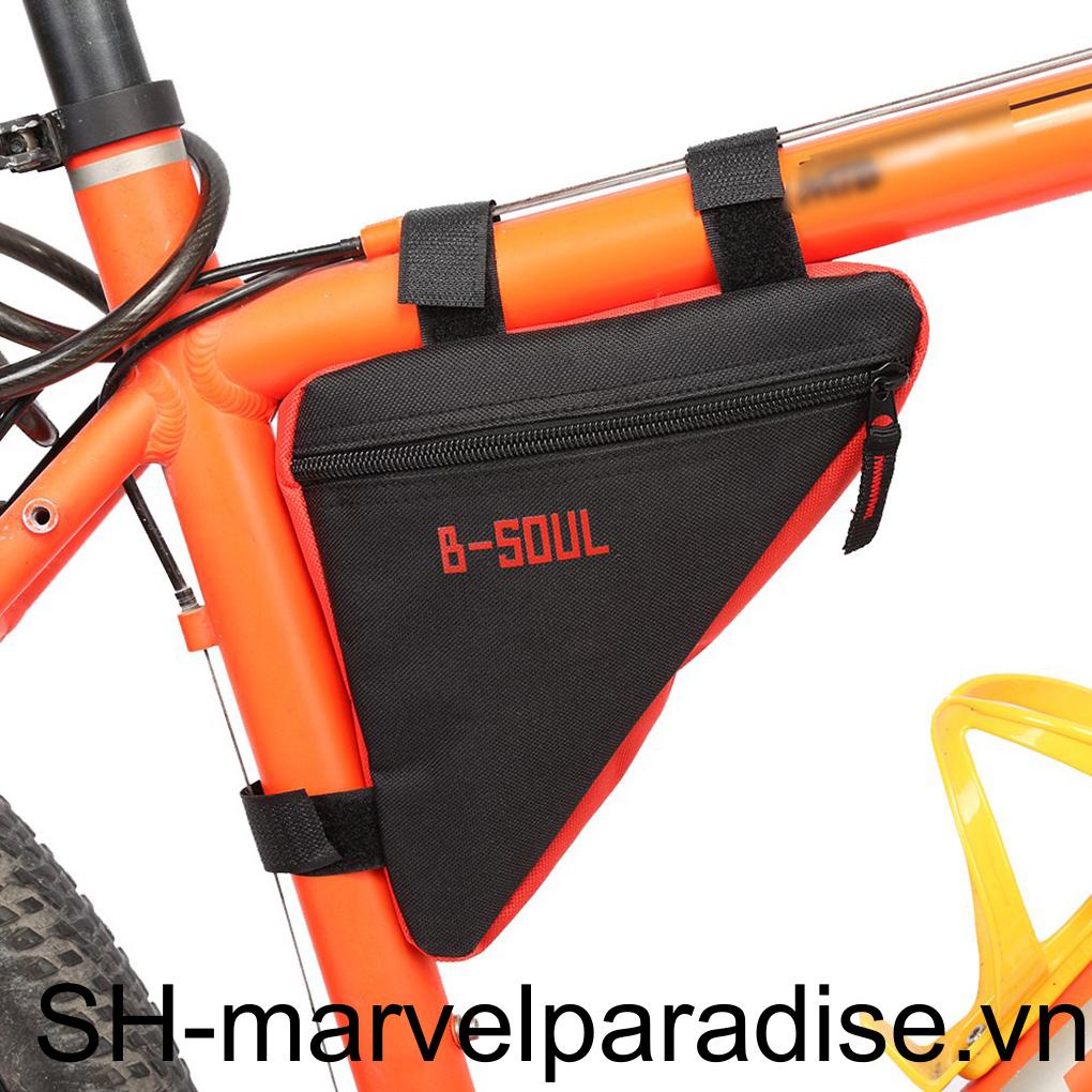 Túi Đựng Dụng Cụ Thiết Kế Nhỏ Gọn Có Khóa Kéo Gắn Khung Xe Đạp