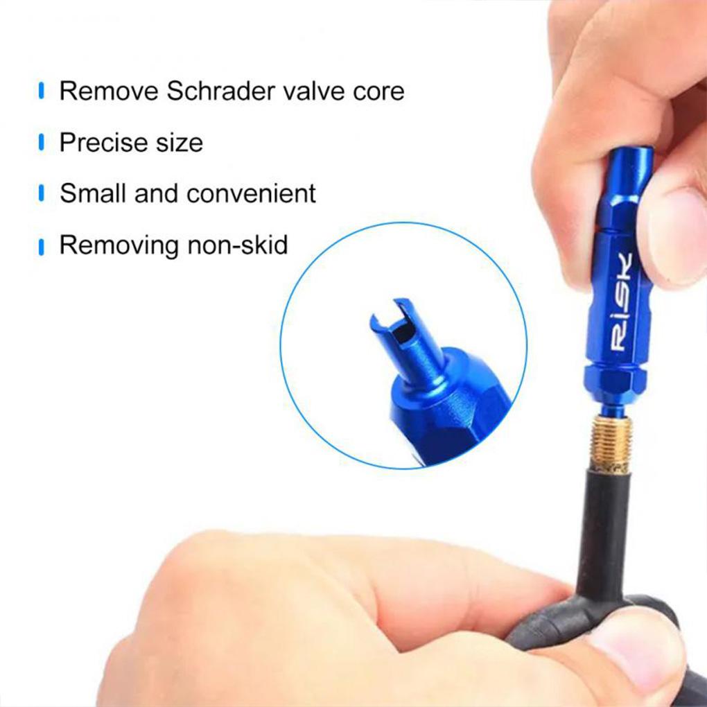 Dụng Cụ Cờ Lê Sửa Chữa Van Lốp Xe Đạp Leo Núi Bằng Hợp Kim Đa Năng Chuyên Nghiệp