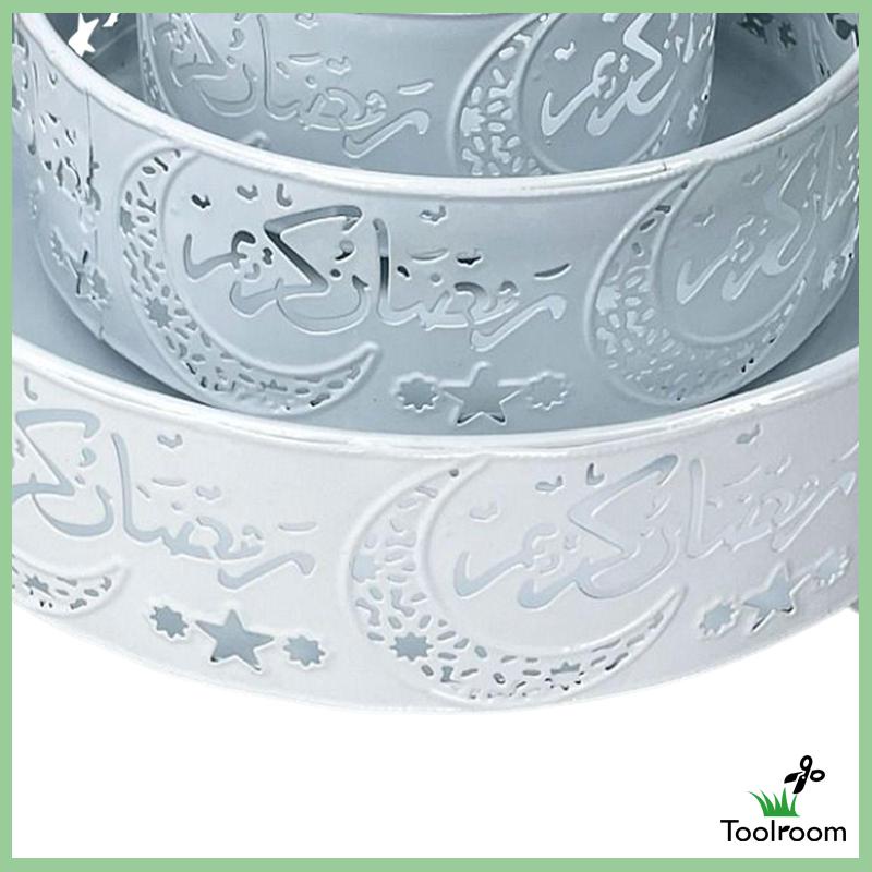 Set 3 Giá Đỡ Trưng Bày Bánh Cupcake Hình Tròn Cho Sự Kiện