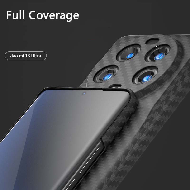 Ốp Lưng Sợi Carbon Siêu Mỏng Dùng Cho Xiaomi 13 Ultra / Poco F5
