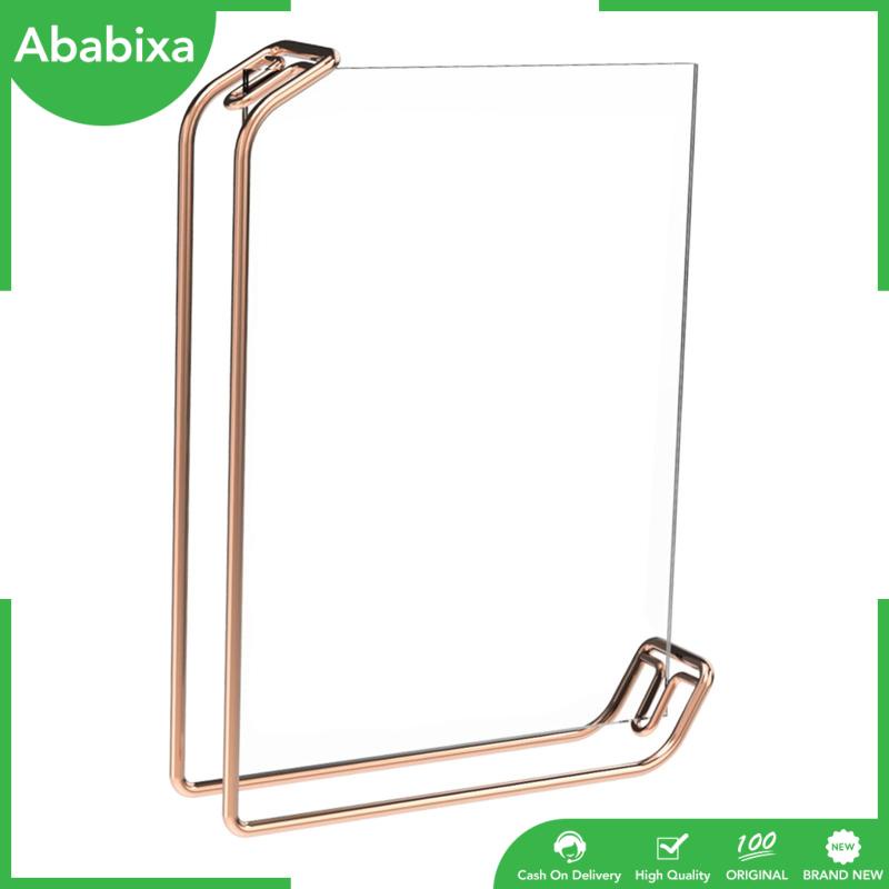 Khung Ảnh Acrylic Trong Suốt Có Nam Châm Để Bàn Trang Trí