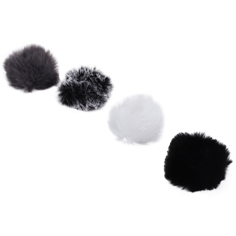 Tấm Chắn Gió Lông Xù Mềm Mại 5mm Thông Dụng Gắn Micro sony rode boya Ve Áo lavalier Micc
