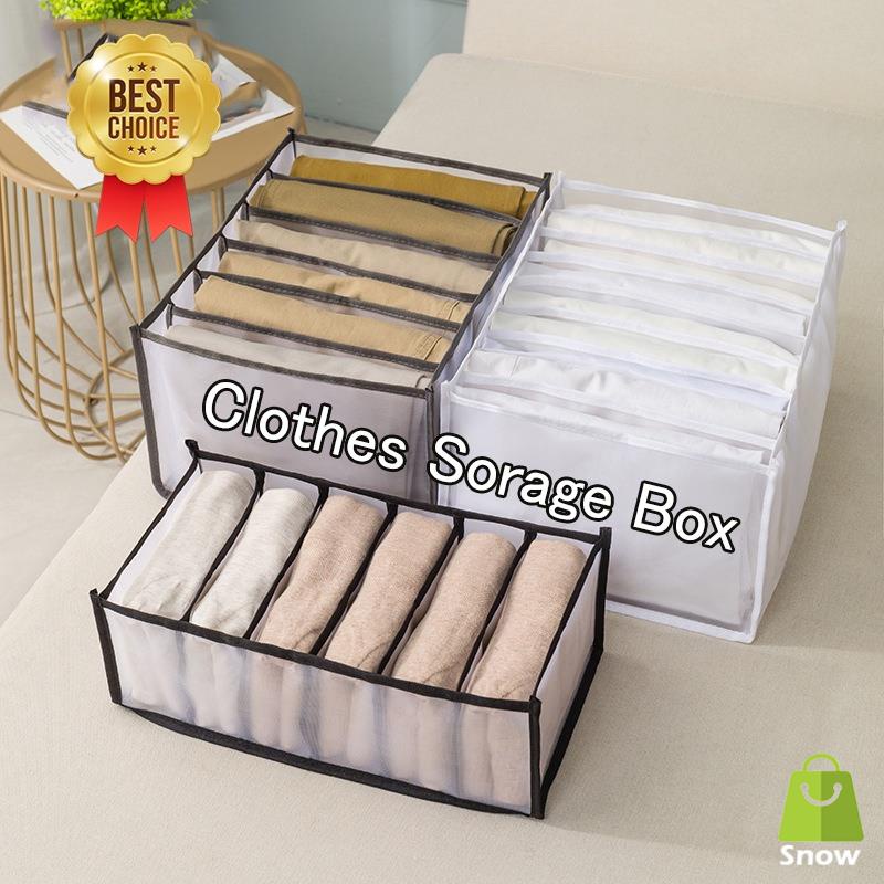 Túi vải đựng quần áo 11 ngăn, hộp đựng quần áo chia ngăn tiện lợi hàng VNXK Nhật Bản