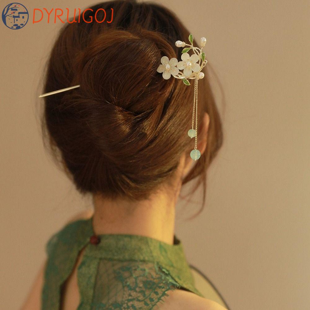 Trâm Cài Tóc Phối Tua Rua Phong Cách Trung Hoa Cổ Điển Cho Nữ