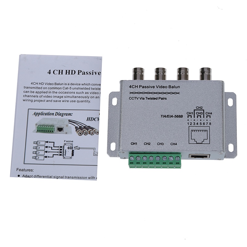 Bộ Thu Phát Video 4 Kênh UTP