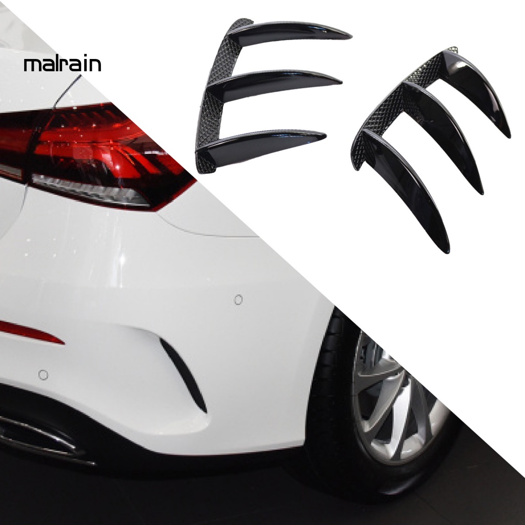 Bộ 2 Miếng Dán Cản Sau Chống Trầy Chịu Nhiệt Cho Mercedes-Benz W176 A200 A250 A260 A45 AMG