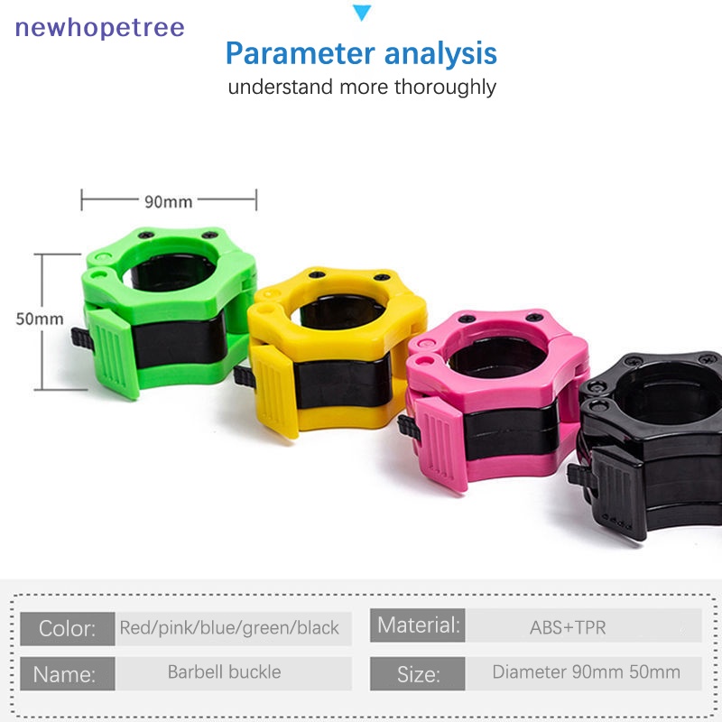 Kẹp Thanh Tạ 50mm Hỗ Trợ Luyện Tập Thể Hình Chuyên Nghiệp