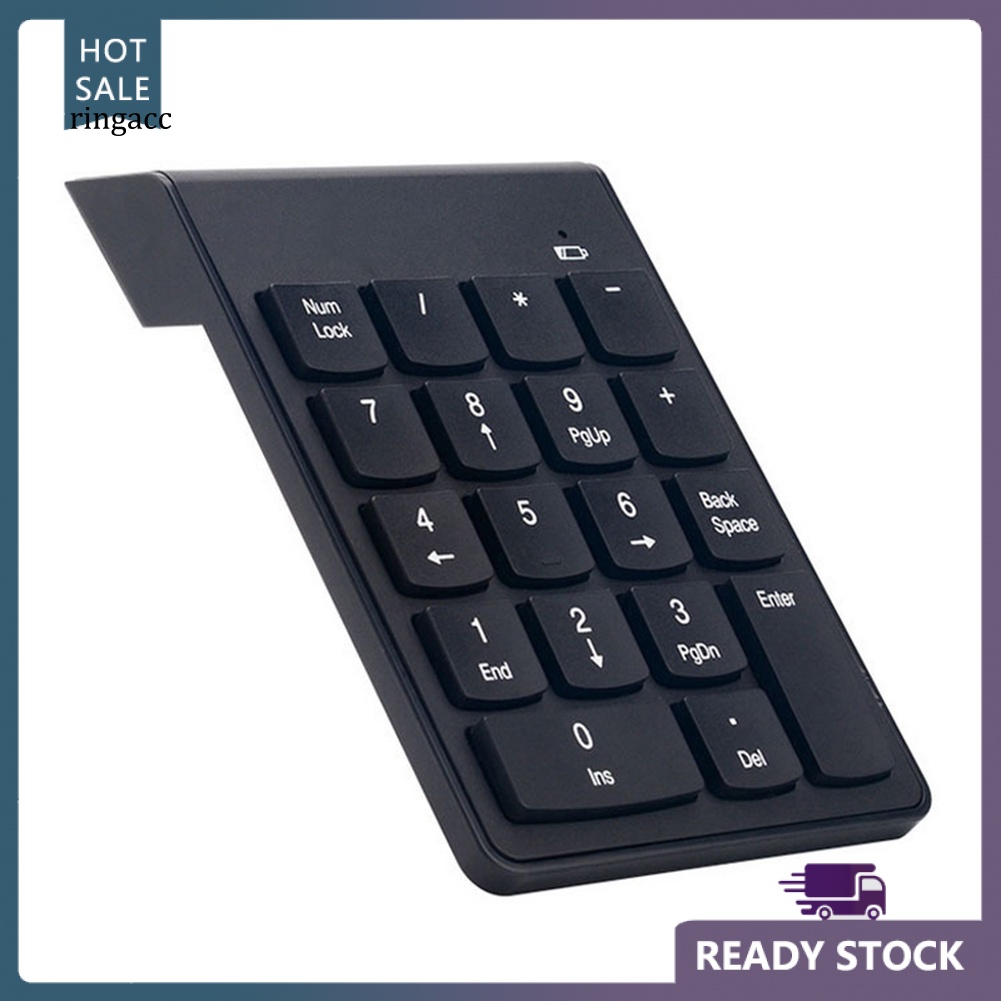 Bàn Phím Số 18 Phím Không Dây Mini 2.4G Dùng Cho Máy Tính