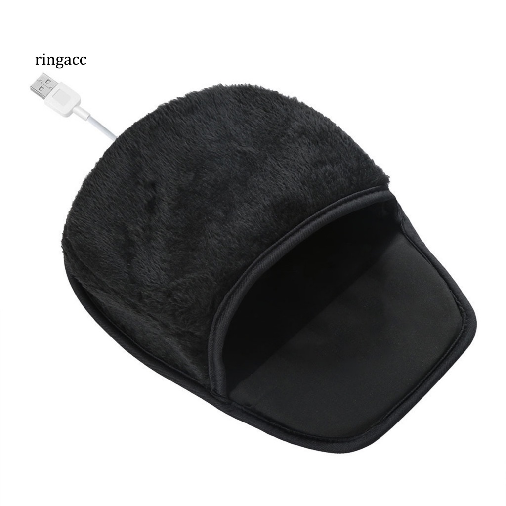 Đệm Lót Chuột Giữ Ấm USB Bằng Silicon Mềm Kích Thước Lớn