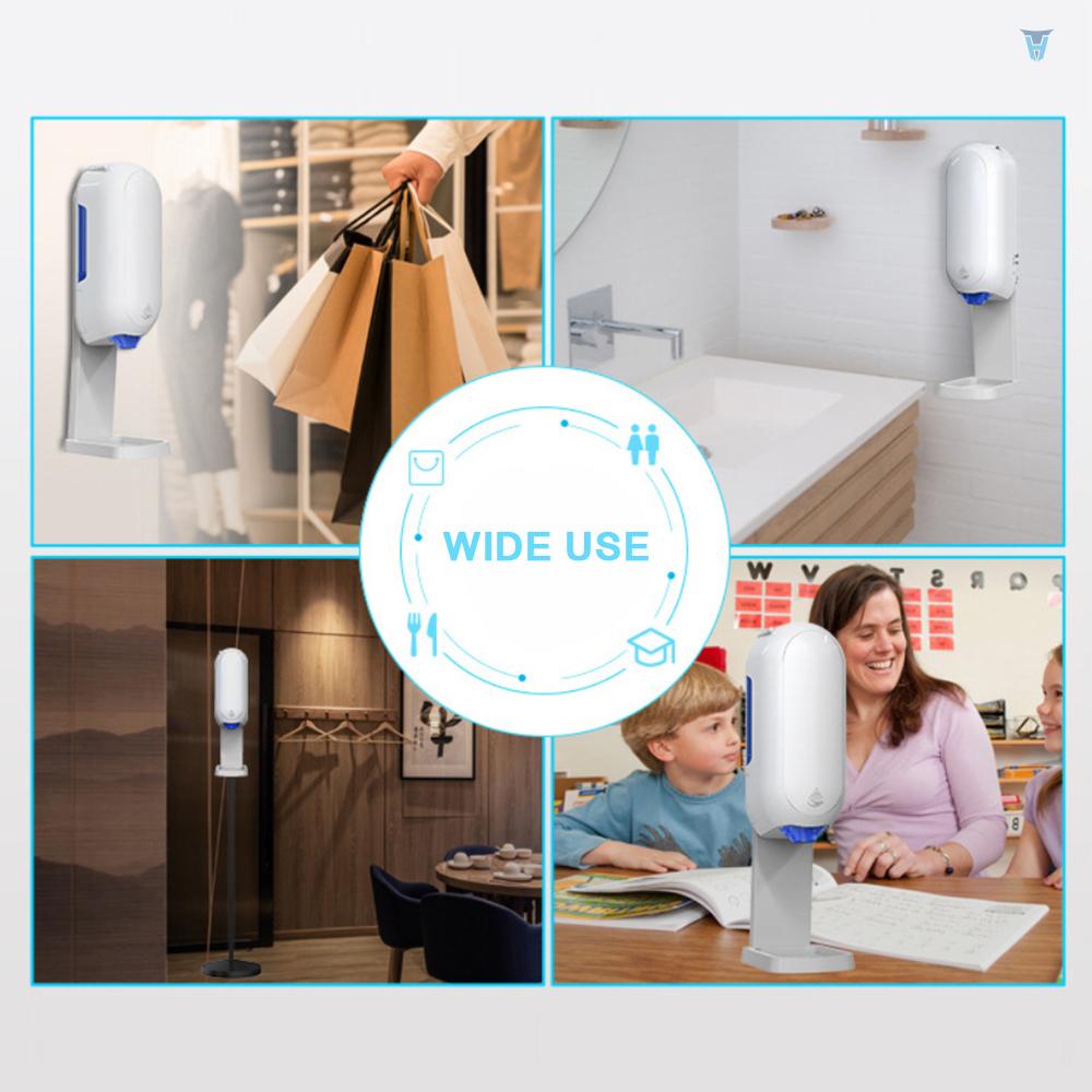 Bình Xịt Xà Phòng Rửa Tay Tự Động 1100ml Gắn Tường Không Tiếp Xúc