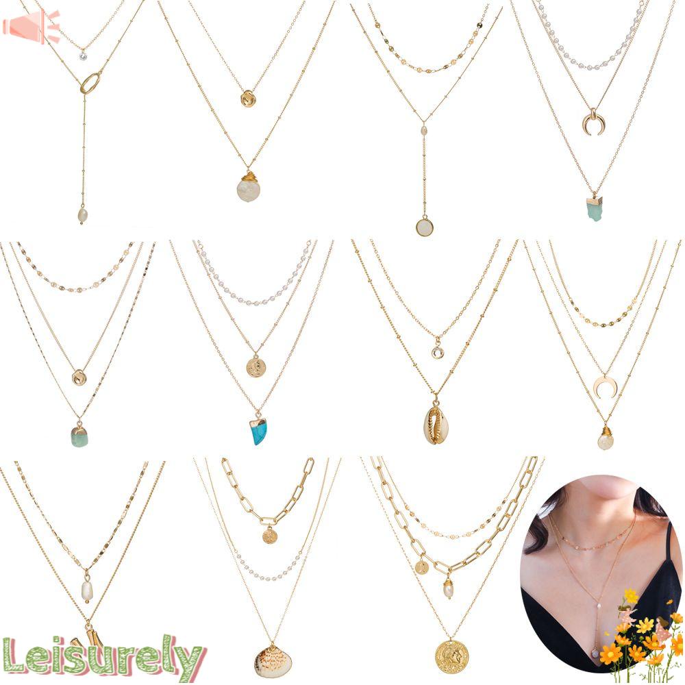 Dây Chuyền Nhiều Lớp Phong Cách Bohemian Thời Trang|Vòng Cổ Choker Thời Trang Cá Tính