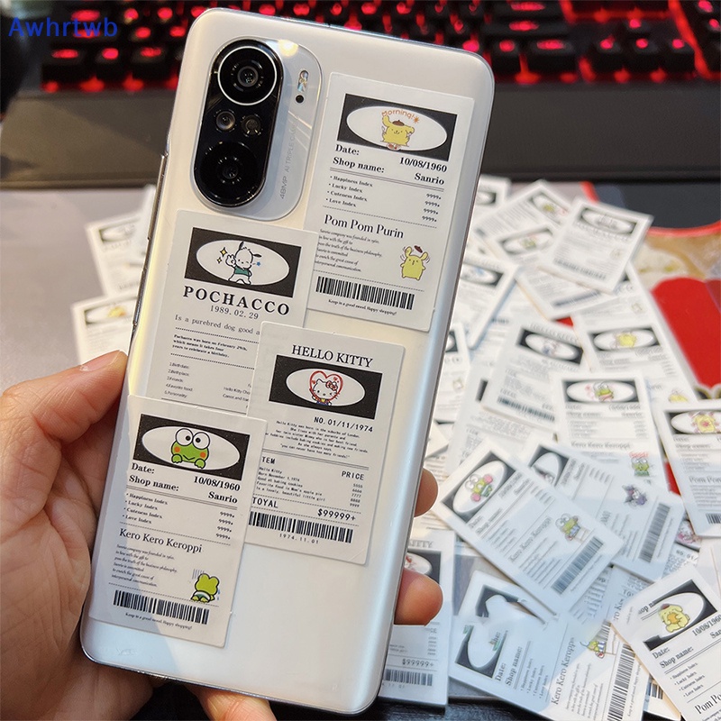 Bộ 65 Miếng Dán Trang Trí Sổ Tay Chống Thấm Nước DIY Mới