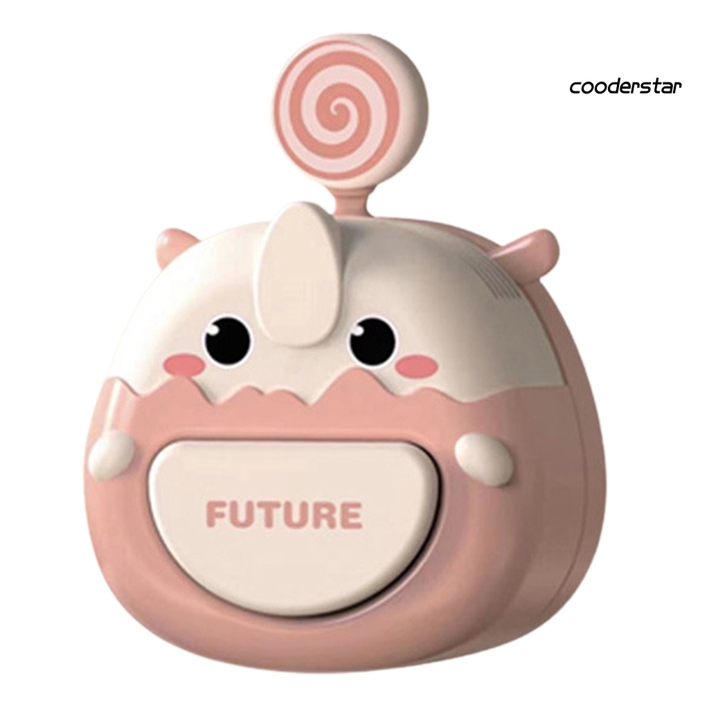 Quạt Làm Mát Mini 500mAh 3 Tốc Độ Hình Quả Trứng Hoạt Hình Không Cánh Có Thể Sạc Lại Cho Trẻ Em