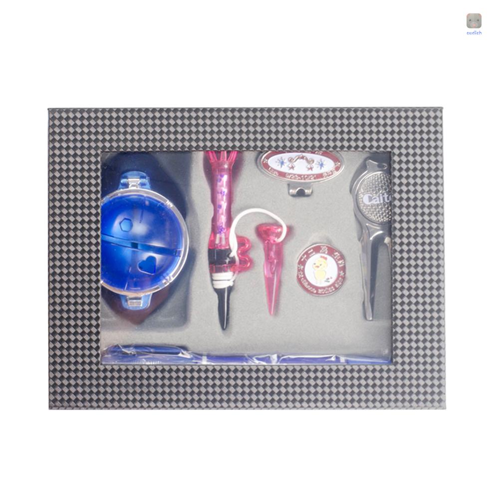 Bộ Dụng Cụ Đánh Dấu Đường Đánh Dấu Đường Đánh Golf Từ Tính (Kẹp Mũ Đánh Golf) Màu Sắc Ngẫu Nhiên