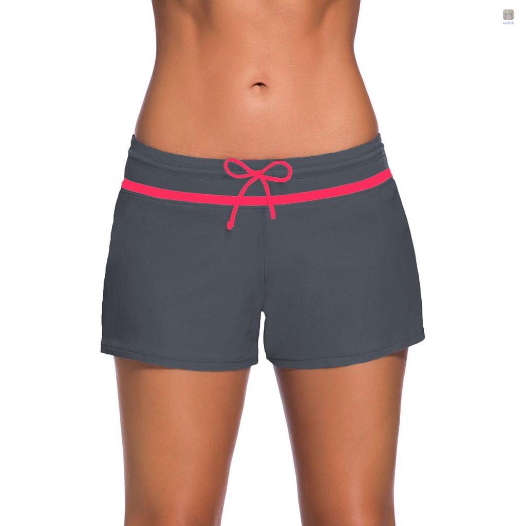 Quần Bơi Ngắn Dây Rút Tùy Chỉnh Thời Trang Quyến Rũ Cho Nữ