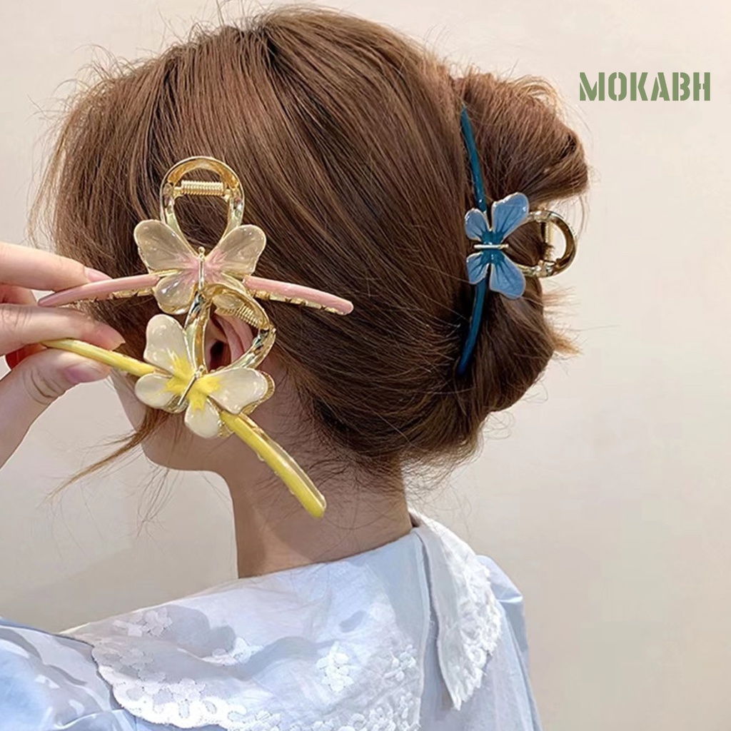 [Mok Abh] Kẹp Tóc Càng Cua Chống Trượt Chất Lượng Cao Siêu Bền