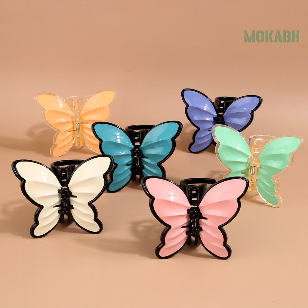 Kẹp Tóc Hình Cá Mập Chống Nứt Màu Sắc Kẹo Ngọt Dành Cho Nữ