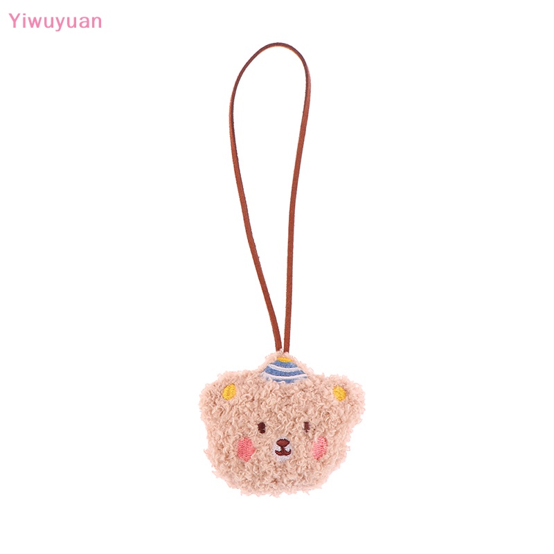 Nhãn Dán Trang Trí Túi Xách Chống Thất Lạc Hình Gấu Nhồi Bông Dễ Thương Mới