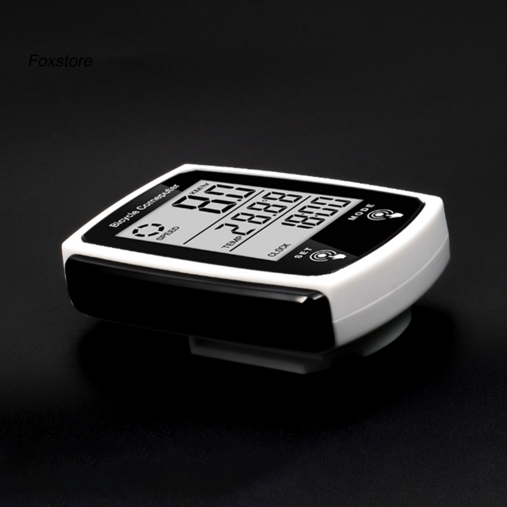 1 Bộ Đồng Hồ Điện Tử Không Dây Chống Rỉ Sét Thay Đổi Pin Nhanh Cho Xe Đạp