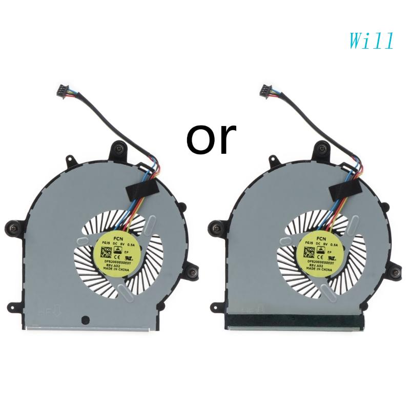 Quạt Tản Nhiệt CPU Will CPU Chất Lượng Cao 840733-001 840732Phụ Kiện Chuyên Dụng Dành Cho NS75B00-15D03-001 NS75B00 840734Phụ Kiện 001 Cho Máy Tính Bảng HP ProBook655 650 G2 G3 DC 5V 0.5A