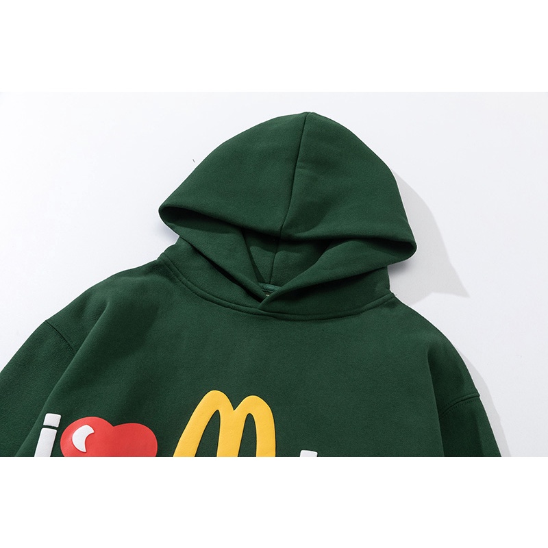 Mcdonald 'S - CP-FM88-The, Phong Cách Cổ Điển, Hợp Thời Trang, Phong Cách Mcdonald' S Mới Nhất, Áo hoodie Lông Xù, Phong Cách unisex Jrtjrtrr