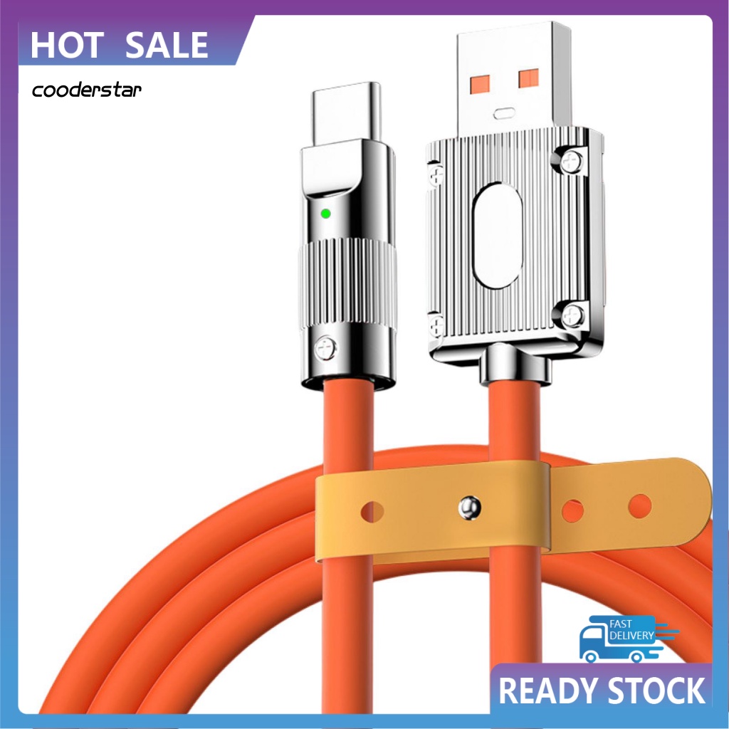 Dây Cáp Sạc Nhanh Type-C Hai Đầu Chống Rối Tiện Dụng