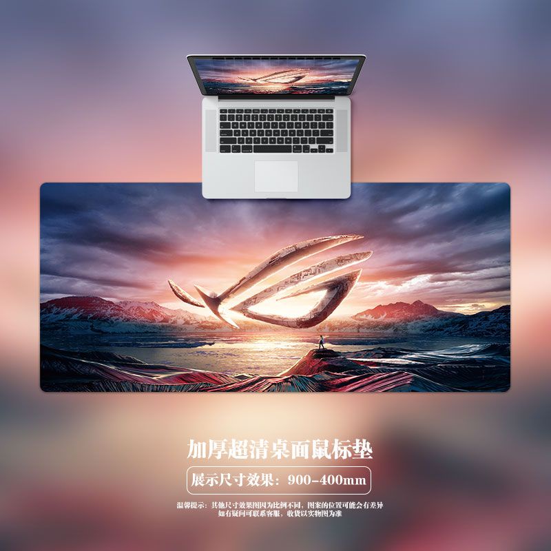 Tấm Lót Chuột Và Bàn Phím Cỡ Lớn Hình Đôi Mắt Độc Đáo