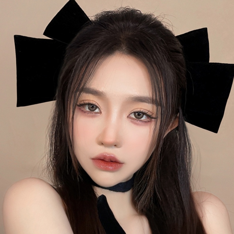 Kẹp Tóc Hình Nơ Cỡ Lớn Ngọt Ngào Cho Nữ