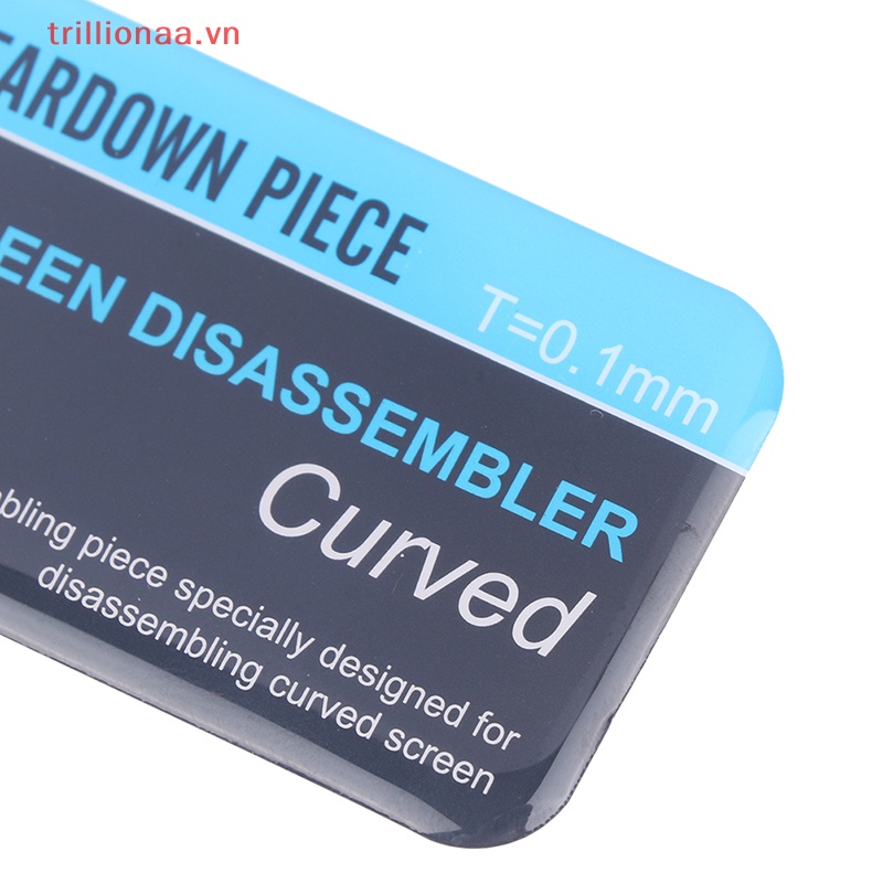 1 Dụng Cụ Mở Màn Hình Điện Thoại Bằng Thép Không Gỉ 0.1mm