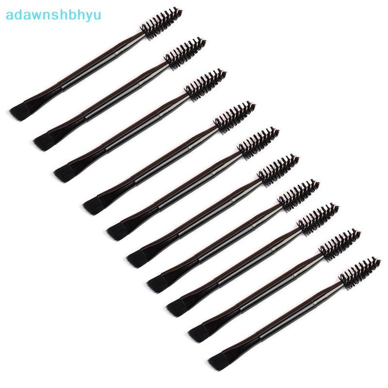 Set 10 Cọ Trang Điểm Lông Mi / Kẻ Mắt Hai Đầu adawnshbhyu