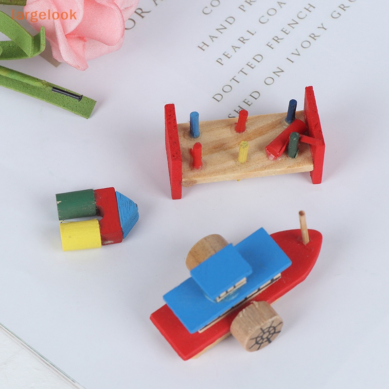 Set Ba Món Đồ Chơi Búp Bê Dễ Thương Xinh Xắn Tỷ Lệ 1 / 12