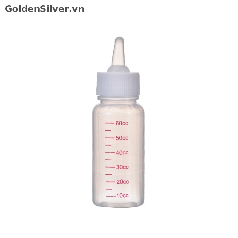 Bình Uống Nước Cho Thú Cưng Bằng Silicon Màu Vàng Kim