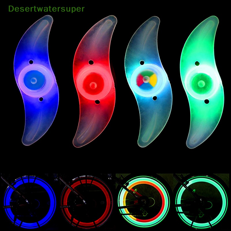 Đèn LED Gắn Căm Xe Đạp Leo Núi Cân Bằng Không Thấm Nước