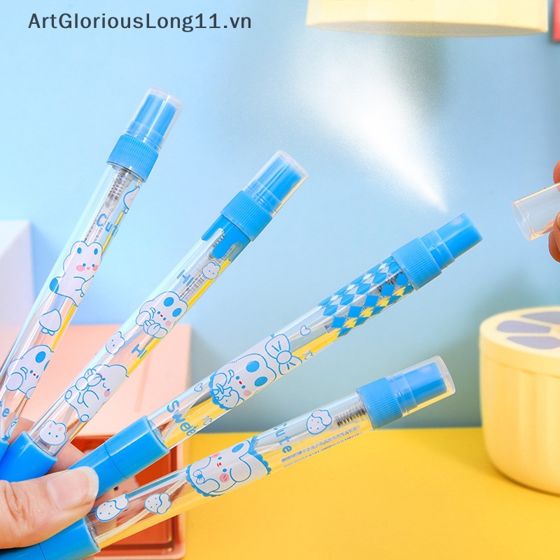 Bút Bơm Nước Họa Tiết Thỏ Hoạt Hình Thiết Kế Nhỏ Gọn Cho Học Sinh