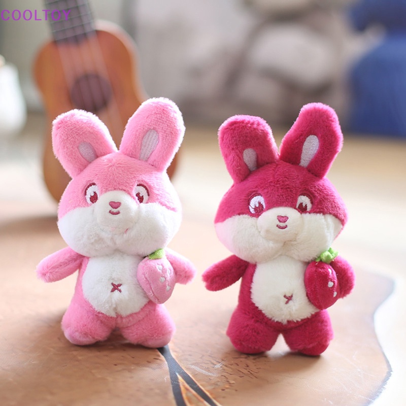 1 Móc Khóa Thỏ Nhồi Bông Dễ Thương