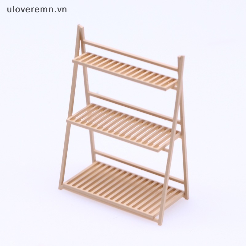 Uloveremn Bộ Chậu Hoa Mini Bằng Nhựa Cho Nhà Búp Bê Cấp Độ