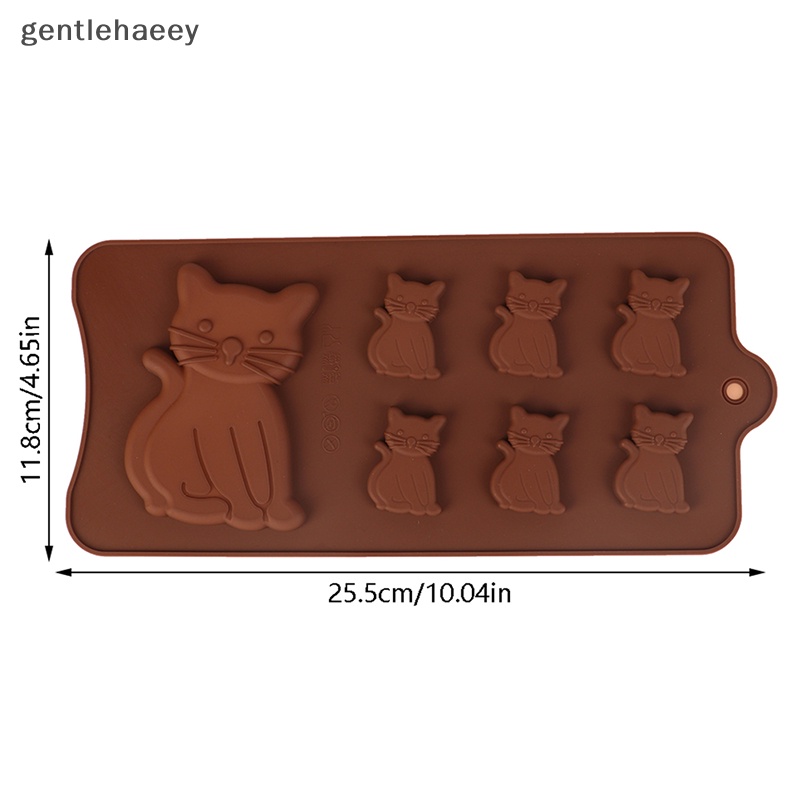 1 Khuôn Làm Bánh 7 Ngăn Hình Mèo Con Đáng Yêu