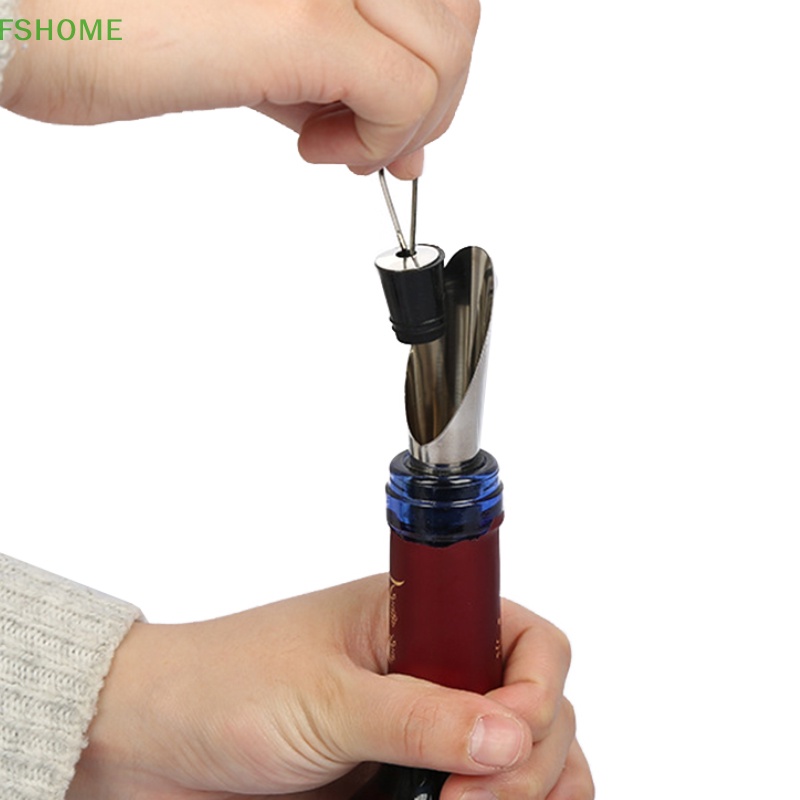 Set 2 Vòi Rót Rượu Vang Bằng Thép Không Gỉ Mới