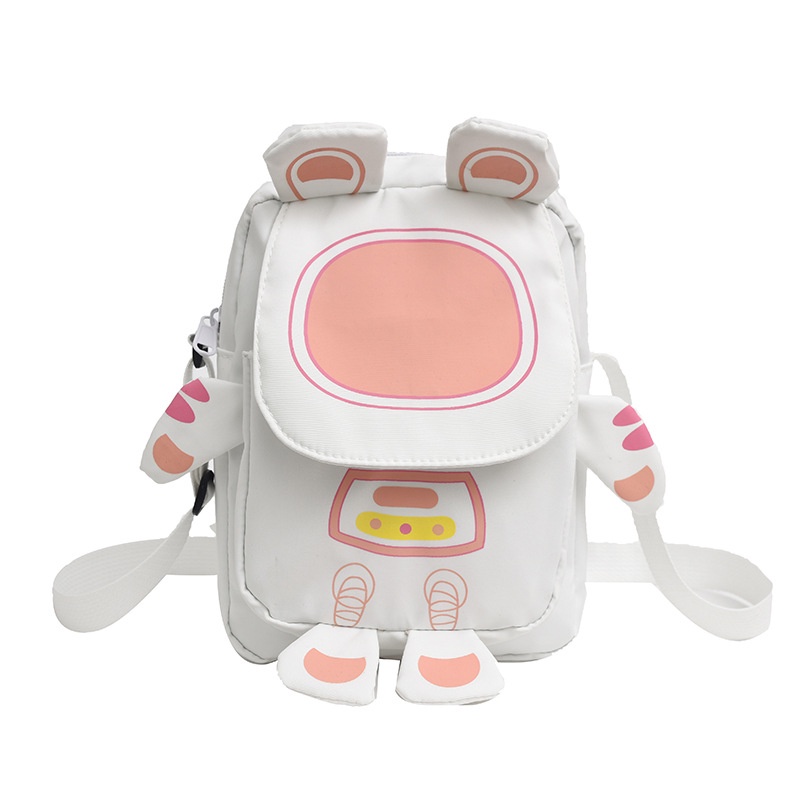 Túi Đeo Chéo Nhỏ Họa Tiết Hoạt Hình Phong Cách Hàn Quốc Cho Bé